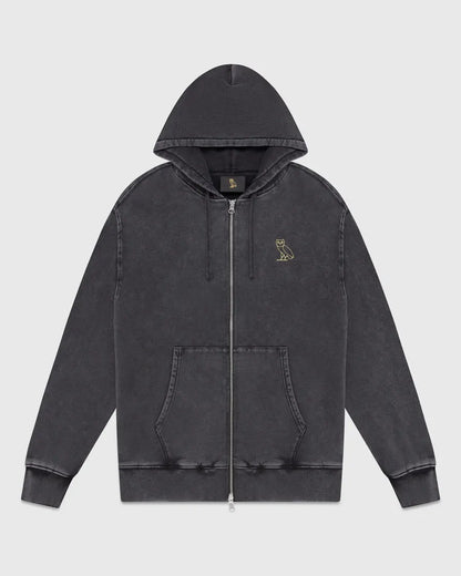 OCTOBER’S VERY OWN Muskoka Garment Dyed Full-Zip Hoodie