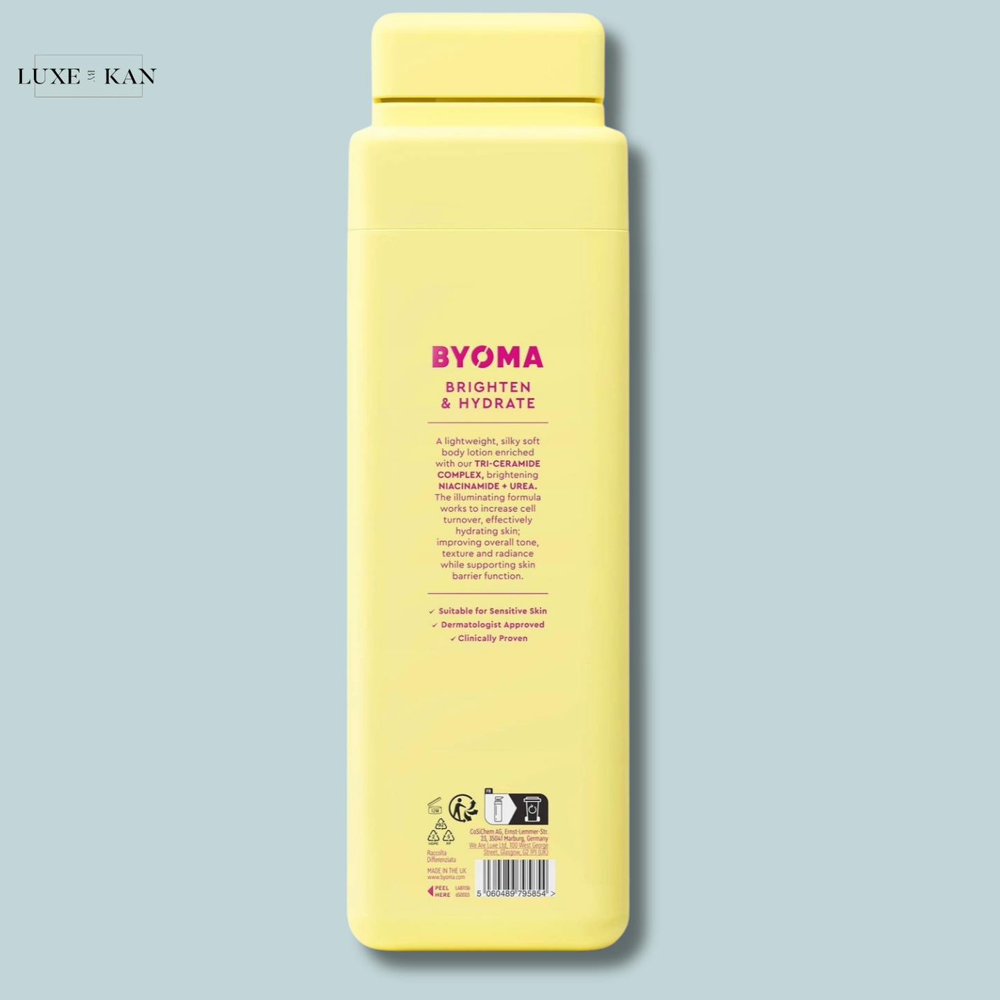 BYOMA BRIGHTENING BODY LOTION 400ML