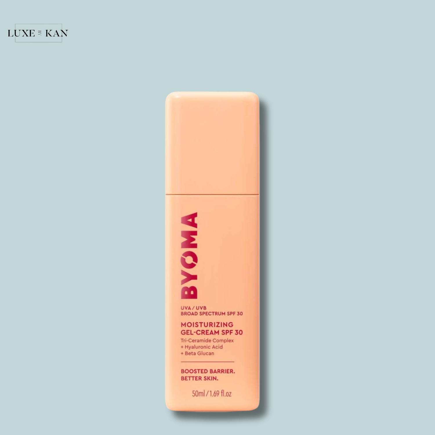 Byoma Spf 30 Gel Moisturiser 50ml Luxe By Kan