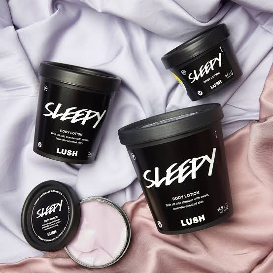 LUSH COSMETICS Sleepy Body Lotion Luxe by Kan