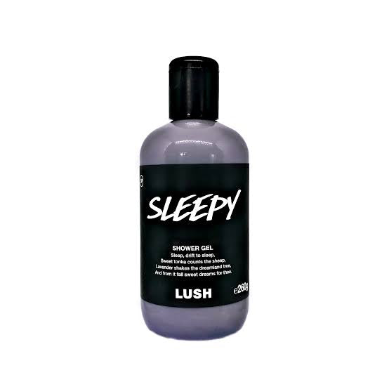 LUSH COSMETICS Sleepy Shower Gel Luxe by Kan