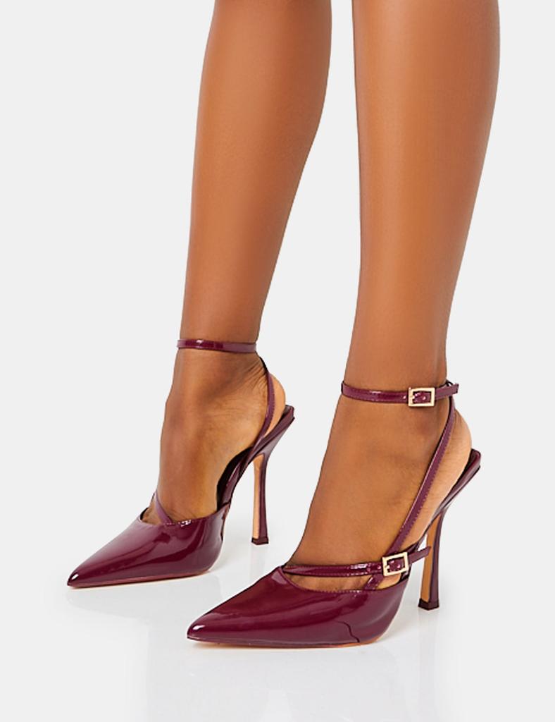 Red stiletto heels on Craiyon