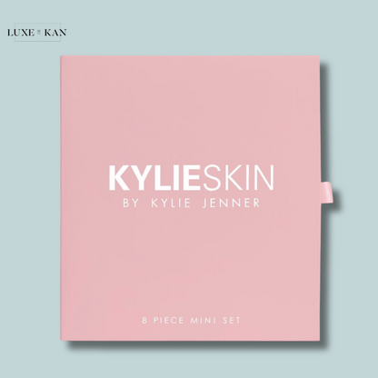 KYLIE SKIN BY KYLIE JENNER مجموعة صغيرة مكونة من 8 قطع