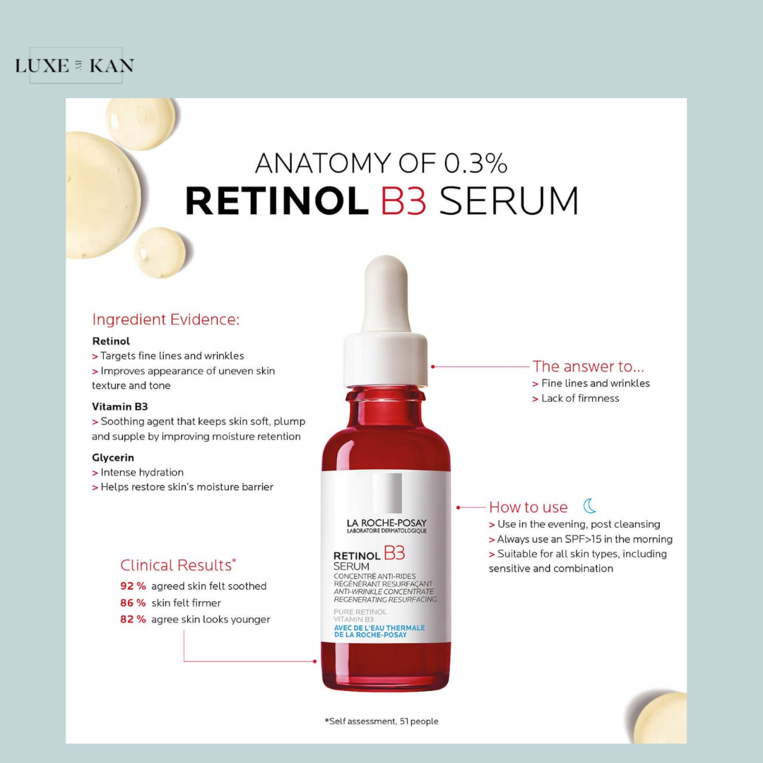 LA ROCHE-POSAY RETINOL B3 ANTI-AGEING SERUM 30ML