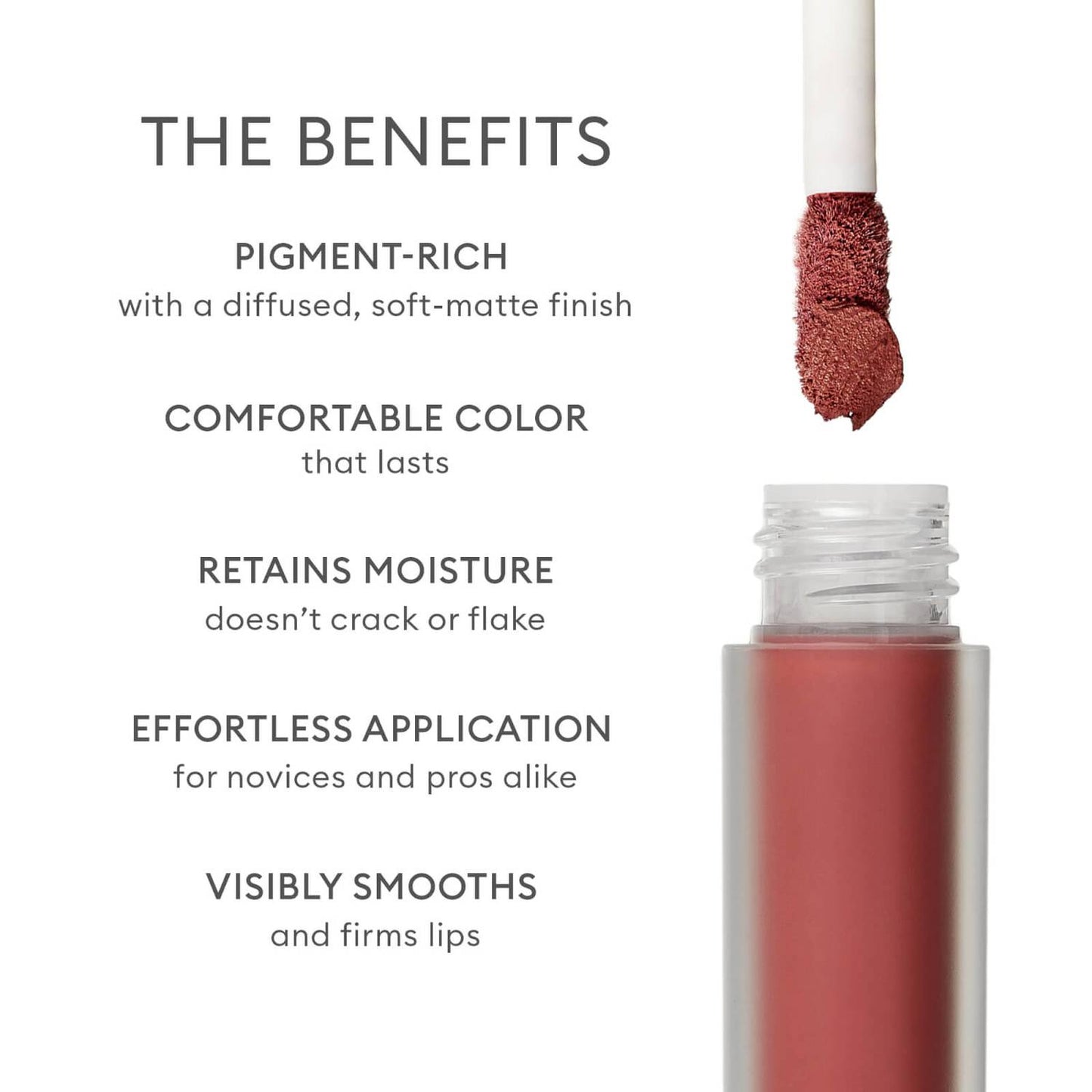 ROSE INC LIP CREAM WEIGHTLESS MATTE COLOR 3.2ML