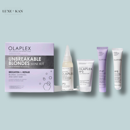 Olaplex Hair Hydrating and Brightening Unbreakable Blondes Mini Kit