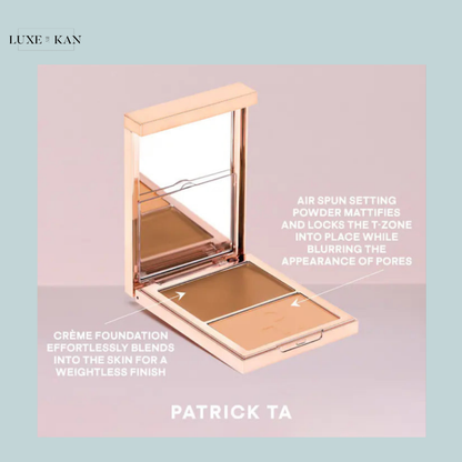 PATRICK TA Major Skin Crème Foundation and Finishing Powder Duo