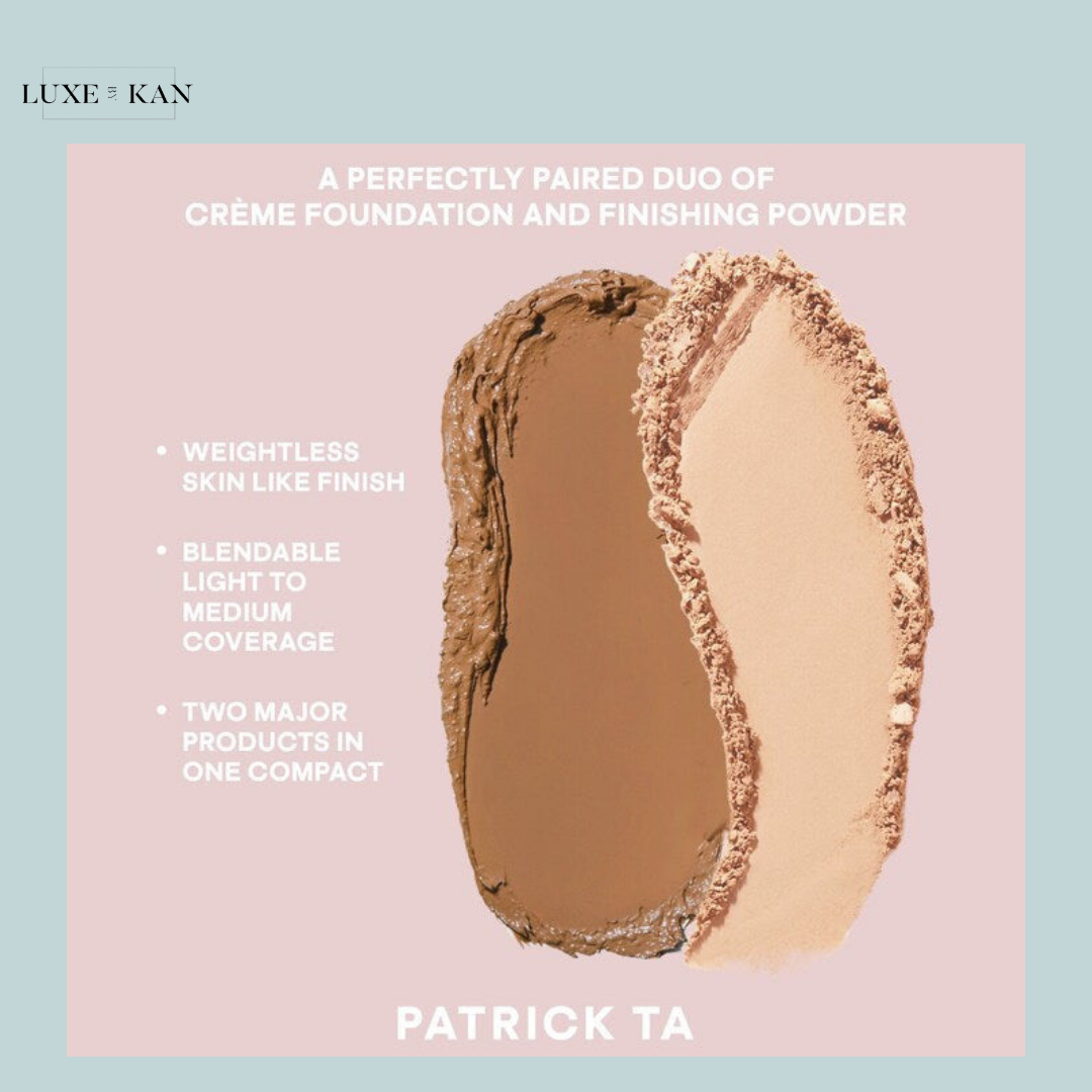 PATRICK TA Major Skin Crème Foundation and Finishing Powder Duo