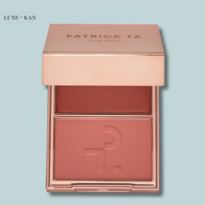 PATRICK TA Major Headlines - Double-Take Cream + Powder Blush Duo