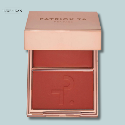 PATRICK TA Major Headlines - Double-Take Cream + Powder Blush Duo