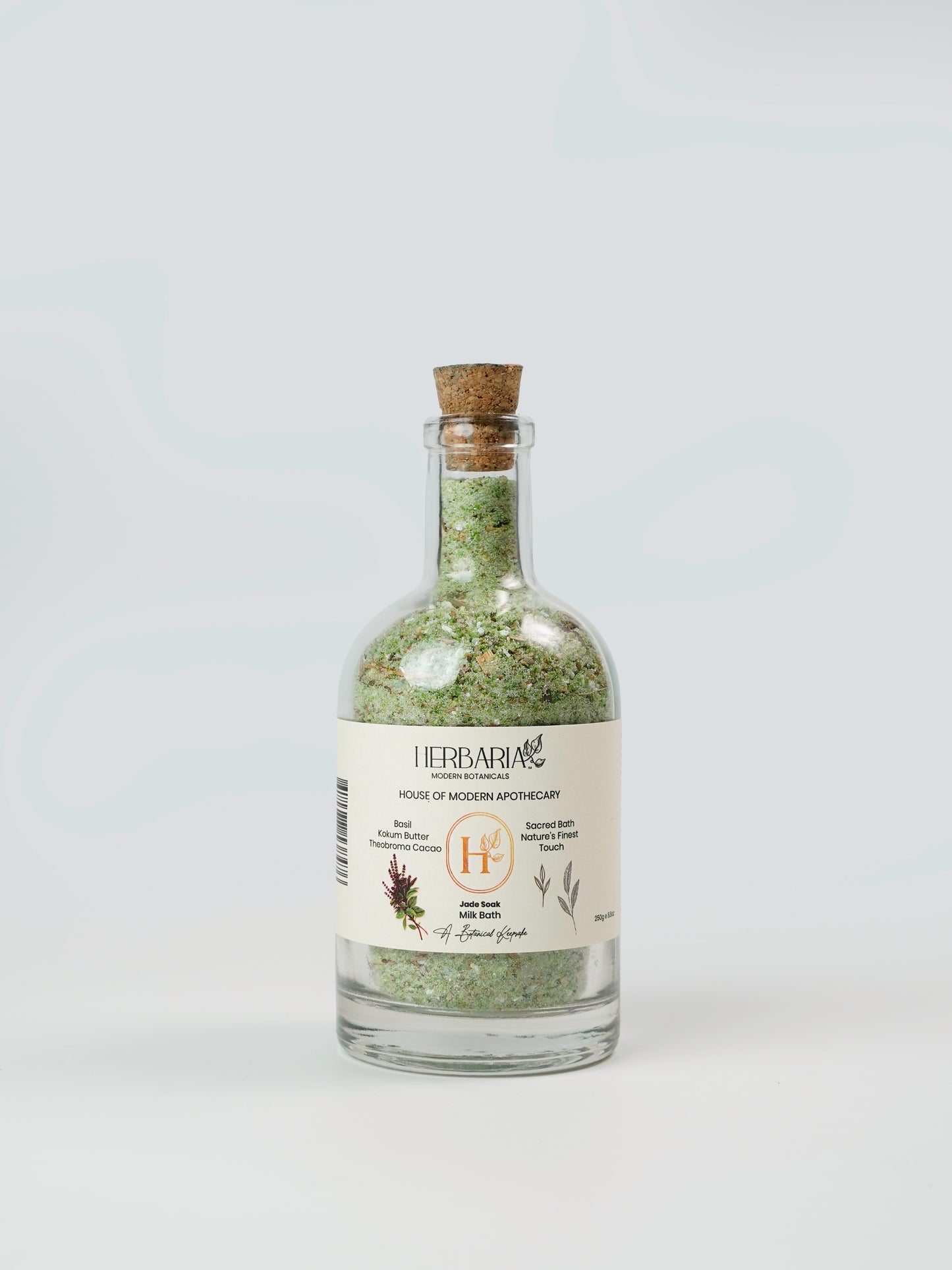 Herbaria - Modern Botanicals Jade Soak Milk Bath 250gm
