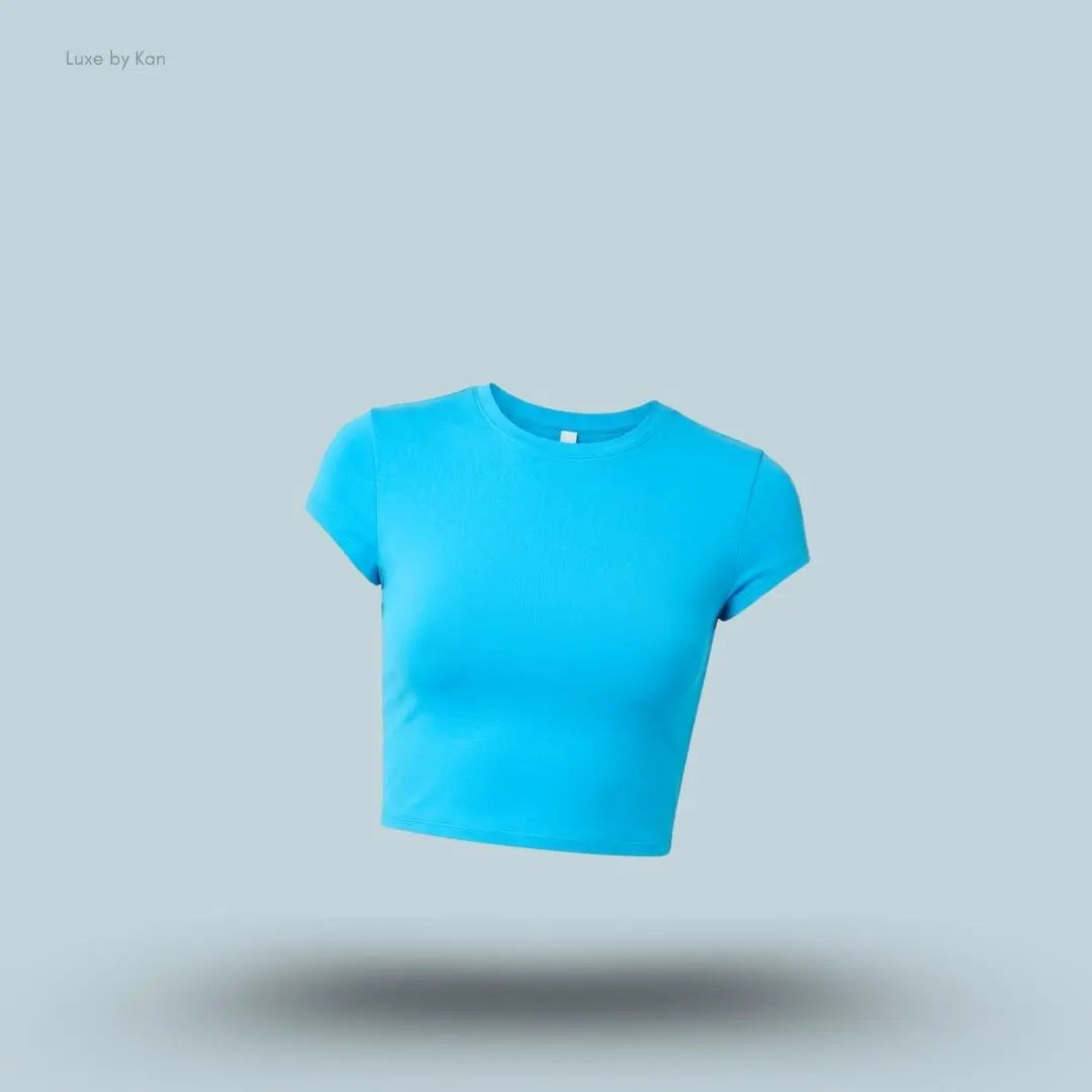 Alo soft Crop Finesse Short Sleeve