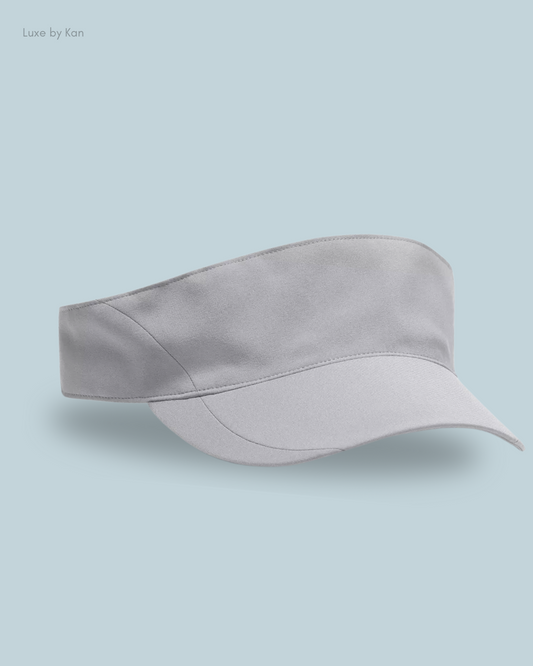 Lululemon lightweight All-Sport Visor Cap featuring a sleek design and a wide brim for optimal sun protection.