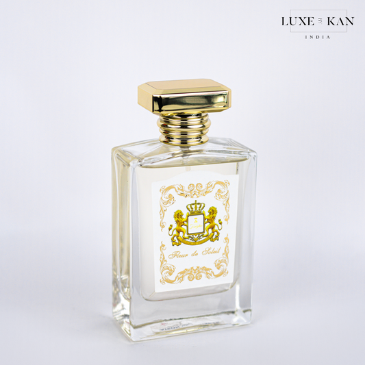 Maison de fouzdar fleur de soleil perfume bottle.