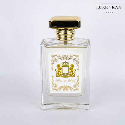 Maison de fouzdar fleur de soleil perfume bottle.