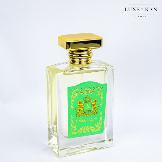 Maison de fouzdar immortalle perfume bottle.