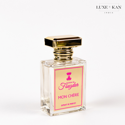 Maison de fouzdar mon cherie perfume bottle.