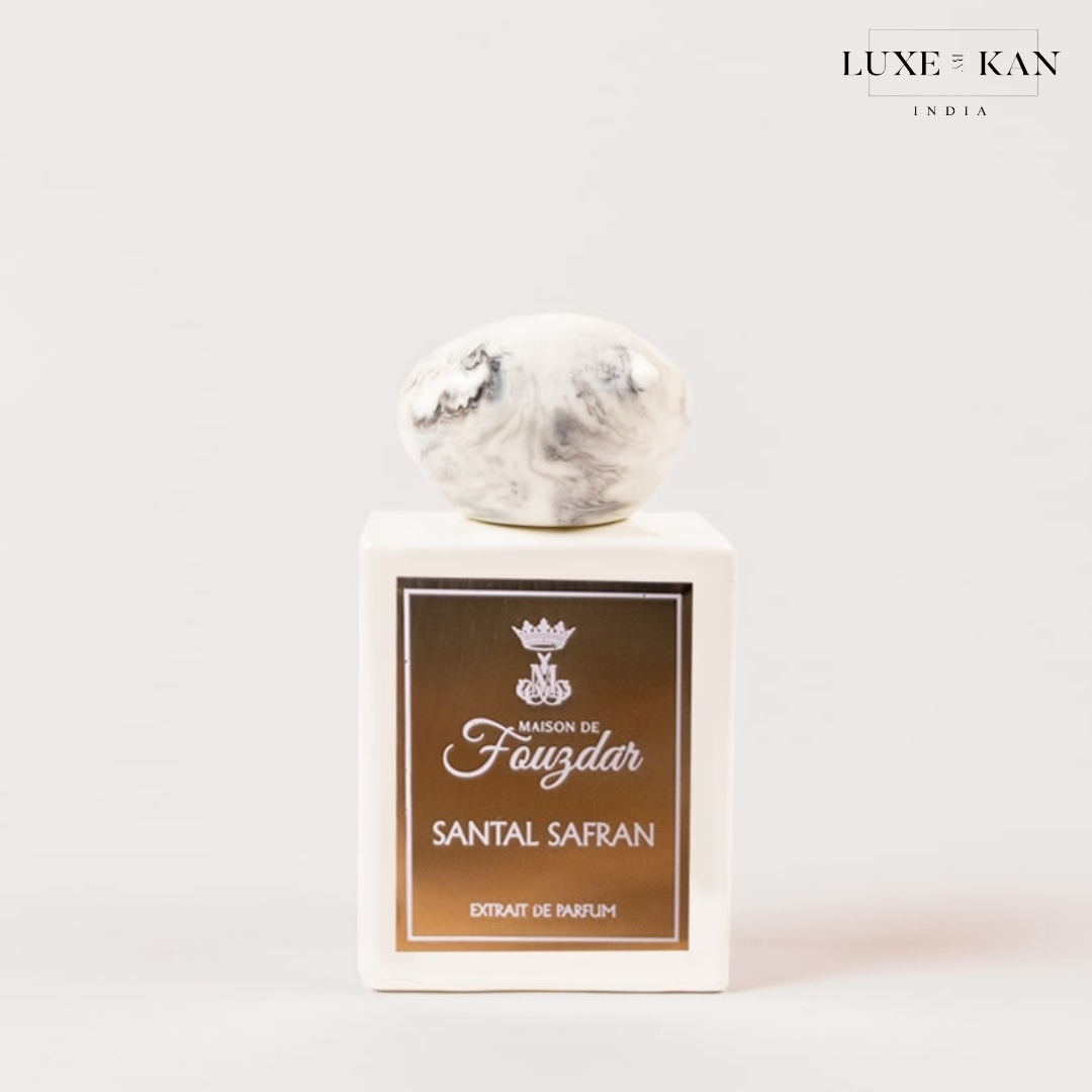 Maison de fouzdar santal safran perfume bottle.