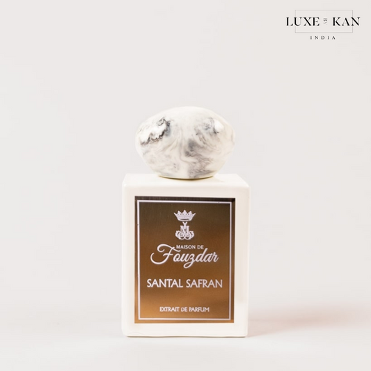 Maison de fouzdar santal safran perfume bottle.