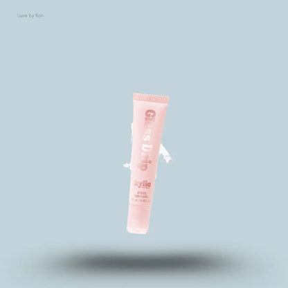 Kylie Cosmetics Gloss Drip Lip Gloss 14ml tube and swatch on blue background — LBK India
