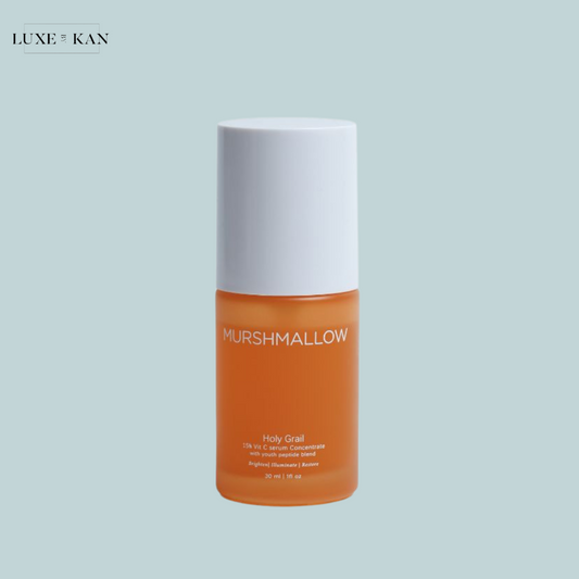 Murshmallow Holy Grail Vit C Serum Concentrate 30ml bottle.