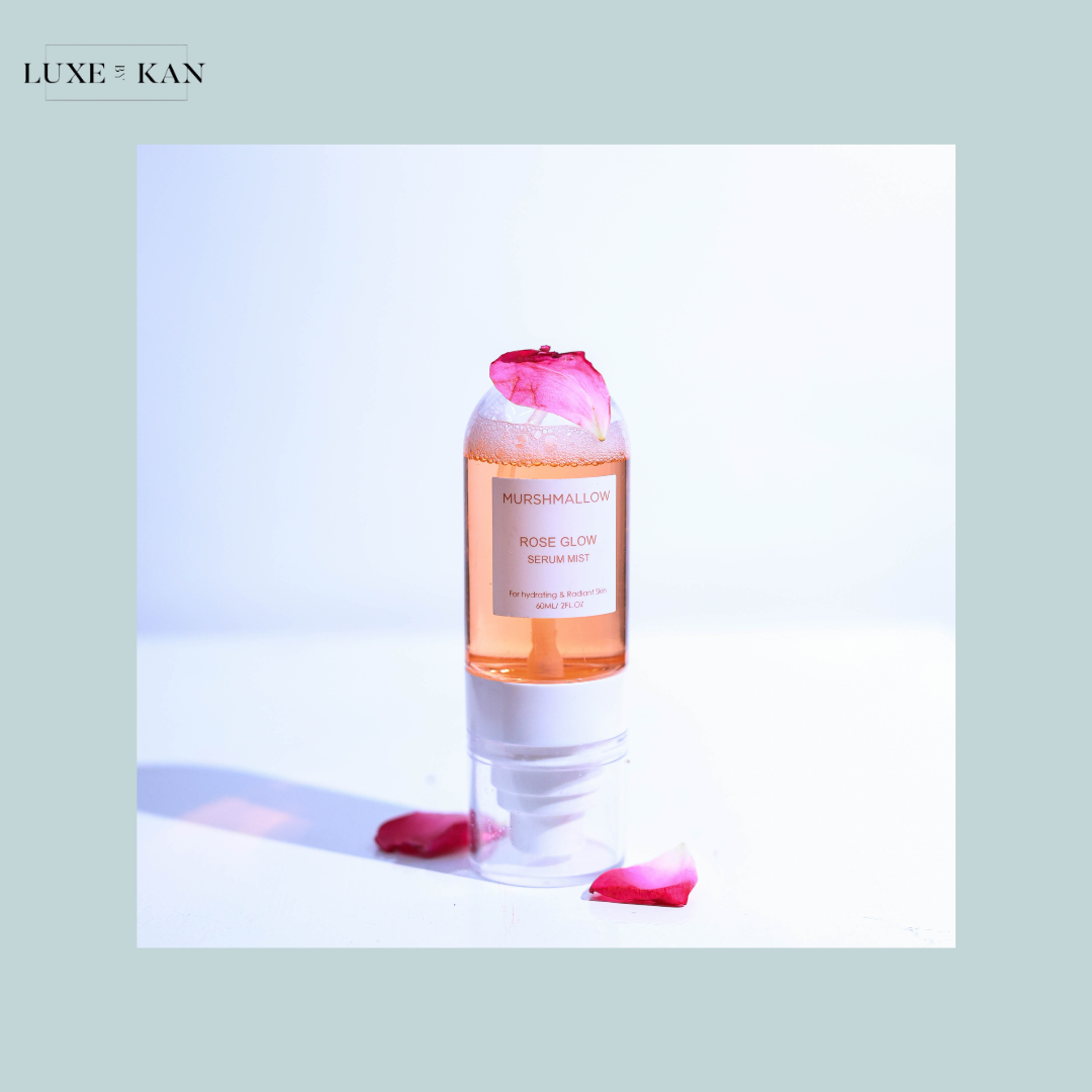 MURSHMALLOW Rose Glow Serum Mist.