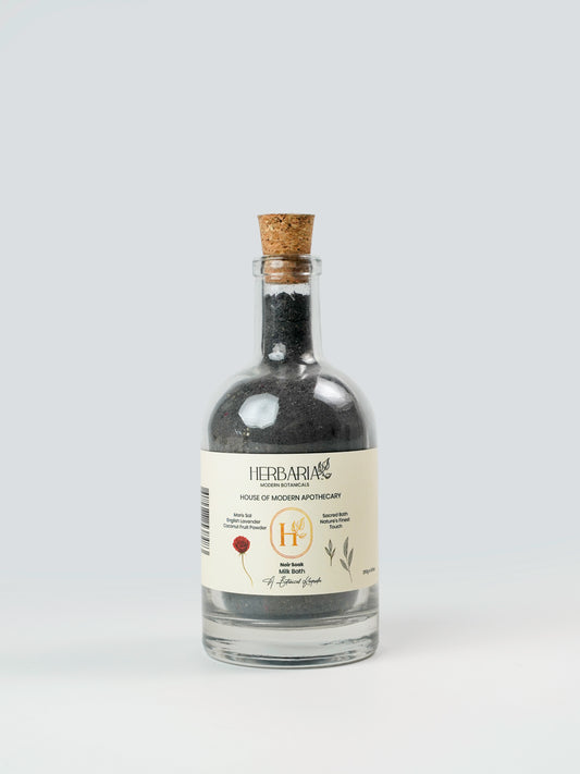 Herbaria - Modern Botanicals  Noir Soak Milk Bath 250gm