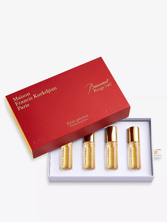 مجموعة هدايا MAISON FRANCIS KURKDJIAN Baccarat Rouge 540 Elixir محدودة الإصدار من عطر Extrait de Parfum 