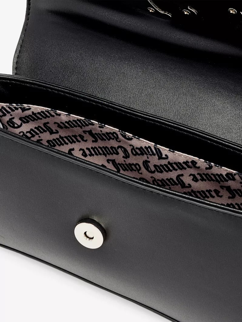 Juicy Couture Branded-plaque faux-leather shoulder bag