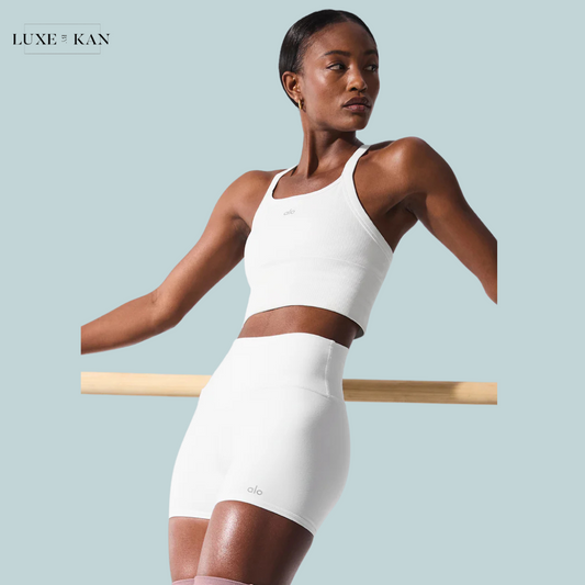 Alo Seamless Ribbed Favorite Bra Tank