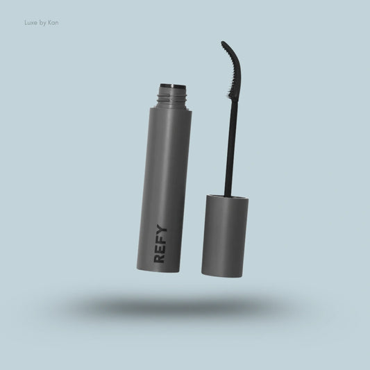 Refy Lash Sculpt mascara tube and applicator.