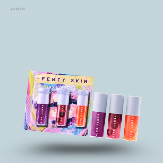 FENTY BEAUTY
Fruit Quenchrz Lip Oil Trio set