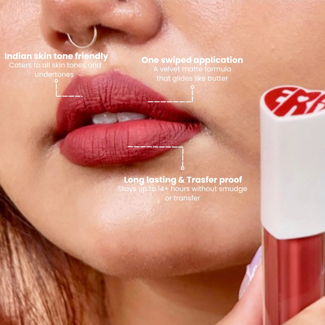 Era Beauty Velvet Liquid Matte Lipstick - Rom-Com