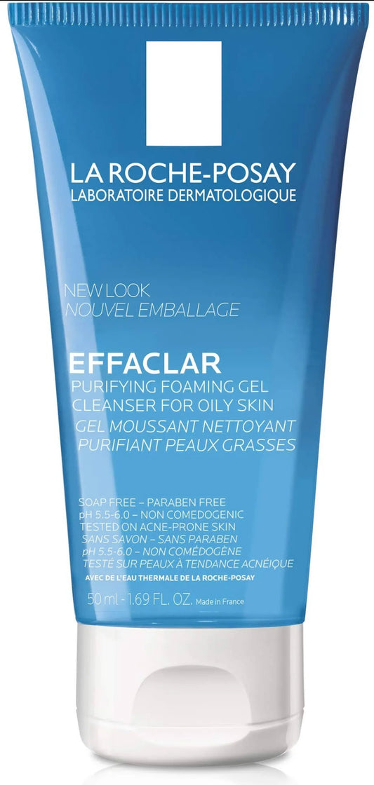 LA ROCHE-POSAY EFFACLAR PURIFYING FOAMING GEL CLEANSER FOR OILY, BLEMISH-PRONE SKIN 200ML