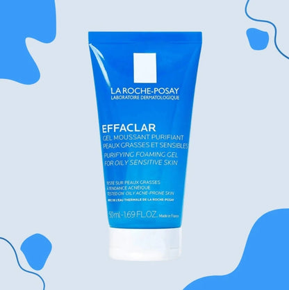 LA ROCHE-POSAY EFFACLAR PURIFYING FOAMING GEL CLEANSER FOR OILY, BLEMISH-PRONE SKIN 200ML