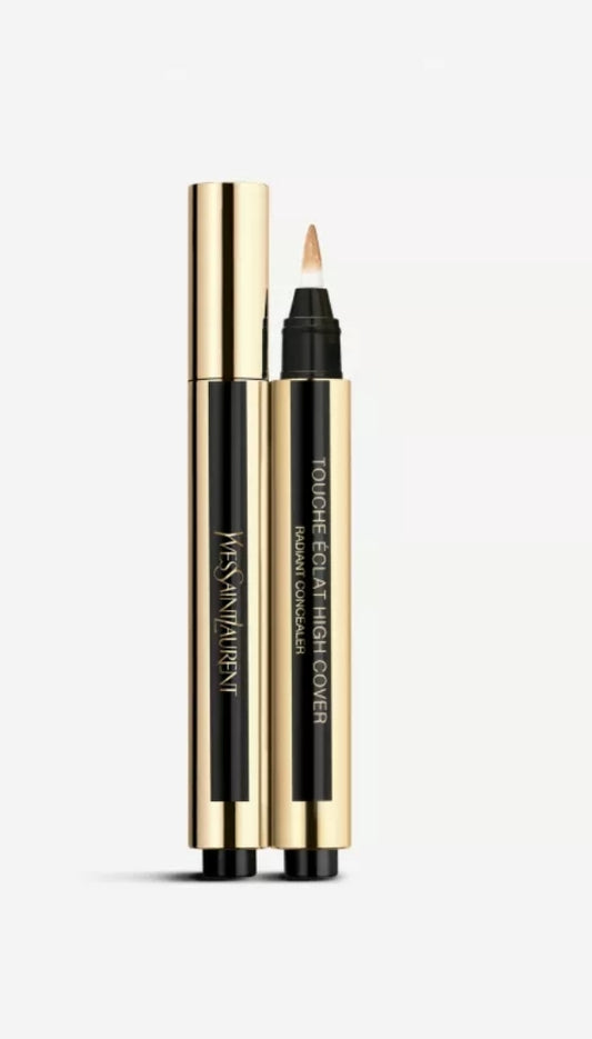 YSL TOUCHE ECLAT HIGH COVER CONCEALER 2.5ML IN THE SHADE GOLDEN 4.5