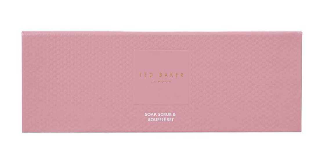 Ted Baker Soap, Scrub & Soufflé Set Luxe by Kan