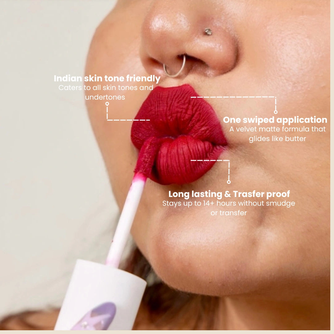 Era Beauty Velvet Liquid Matte Lipstick - Simp