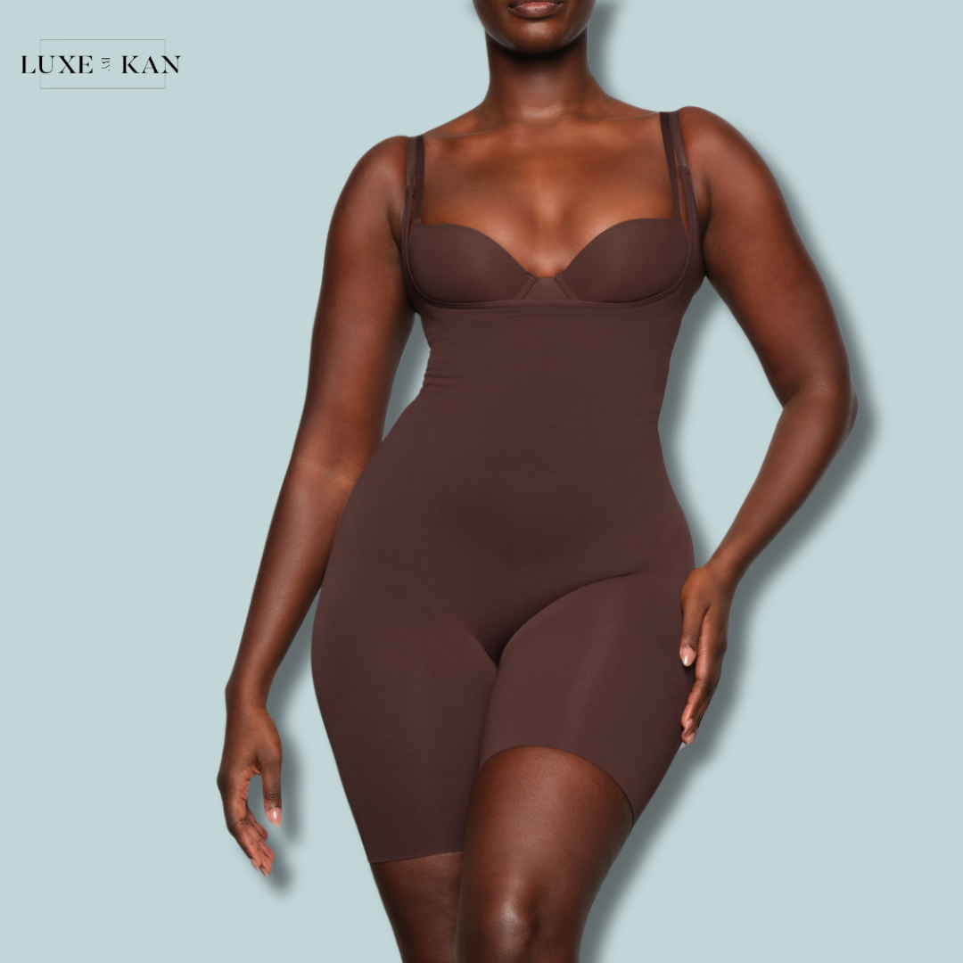 SKIMS SEAMLESS SCULPT BUTT ENHANCING OPEN BUST BODYSUIT