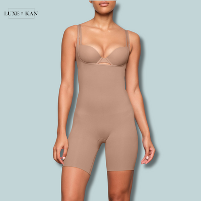 SKIMS SEAMLESS SCULPT BUTT ENHANCING OPEN BUST BODYSUIT