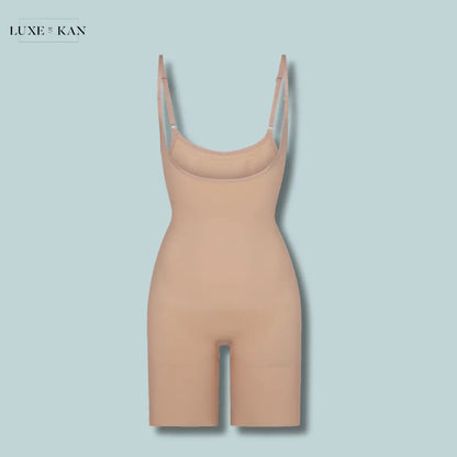 Skims Seamless Sculpt Butt Enhancing Open Bust Bodysuit