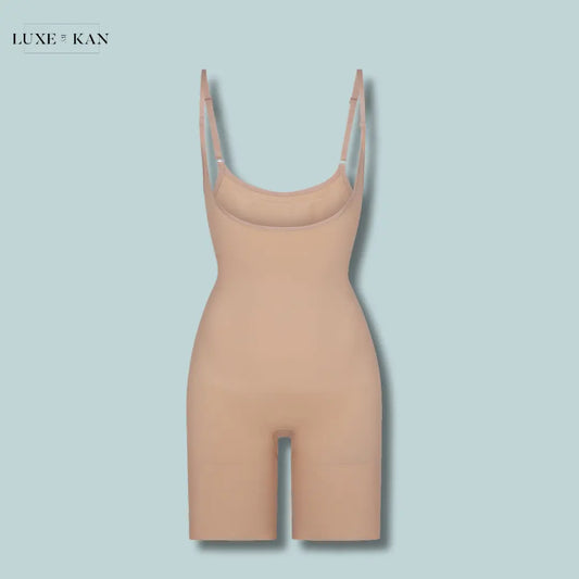 Skims Seamless Sculpt Butt Enhancing Open Bust Bodysuit