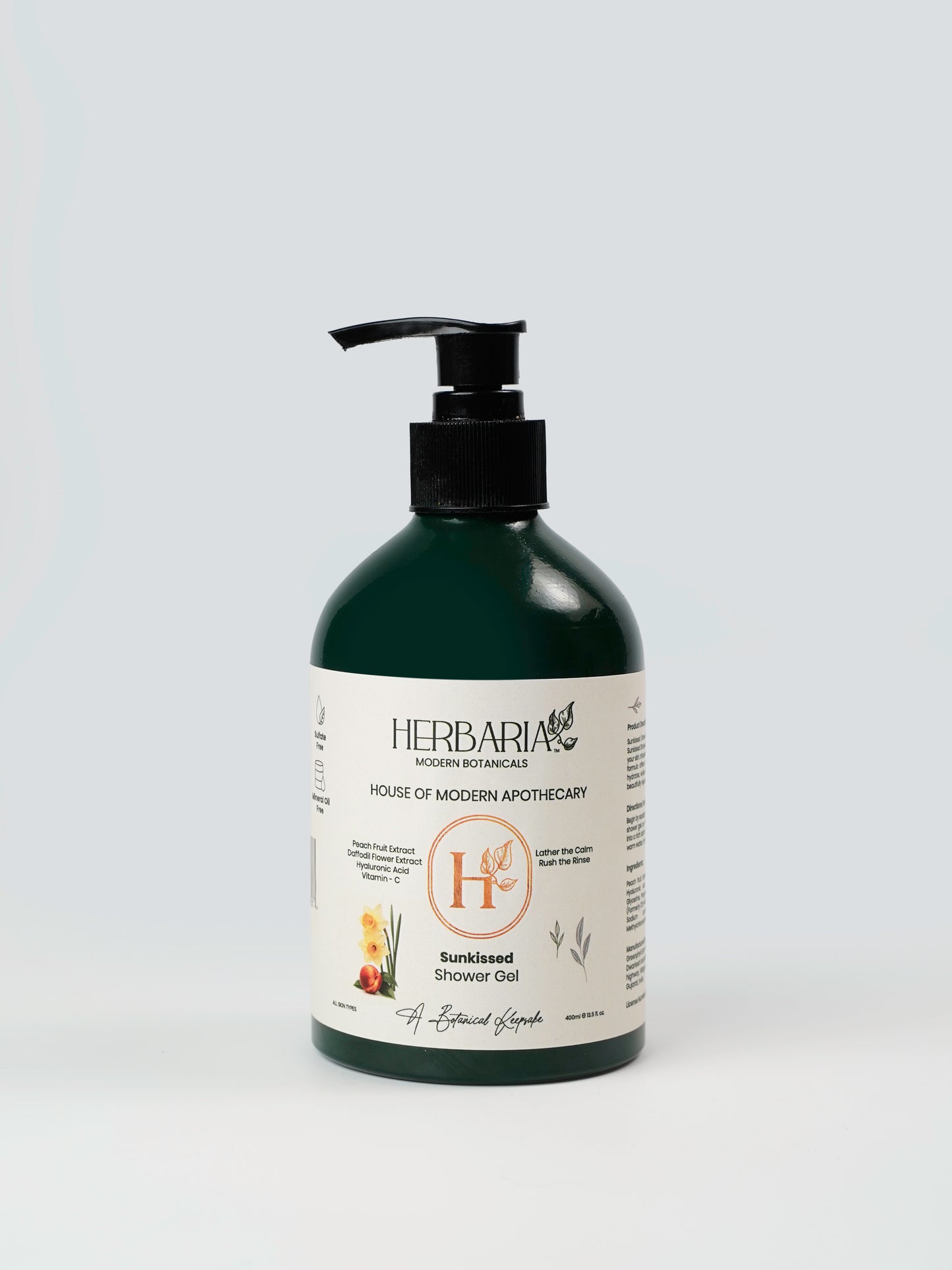 Herbaria - Modern Botanicals Sunkissed Shower Gel 400ml