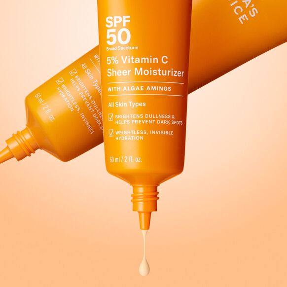 PAULA'S CHOICE 
5% VITAMIN C SHEER MOISTURIZER SPF50 60ML