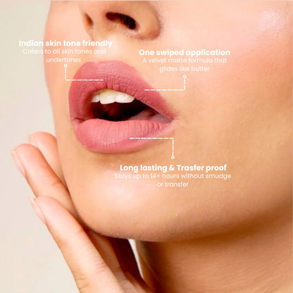 Era Beauty Velvet Liquid Matte Lipstick - Unhinged