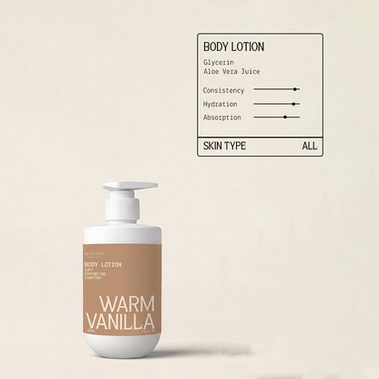 LBK Essentials Warm Vanilla Body Lotion 250ml