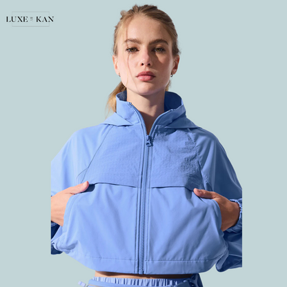 Alo Cropped Playmaker Jacket