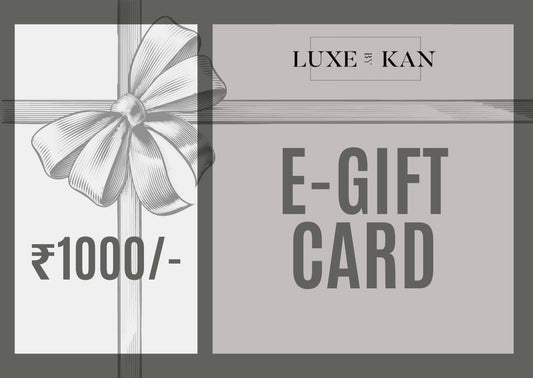 بطاقة الهدايا الإلكترونية Luxe By Kan