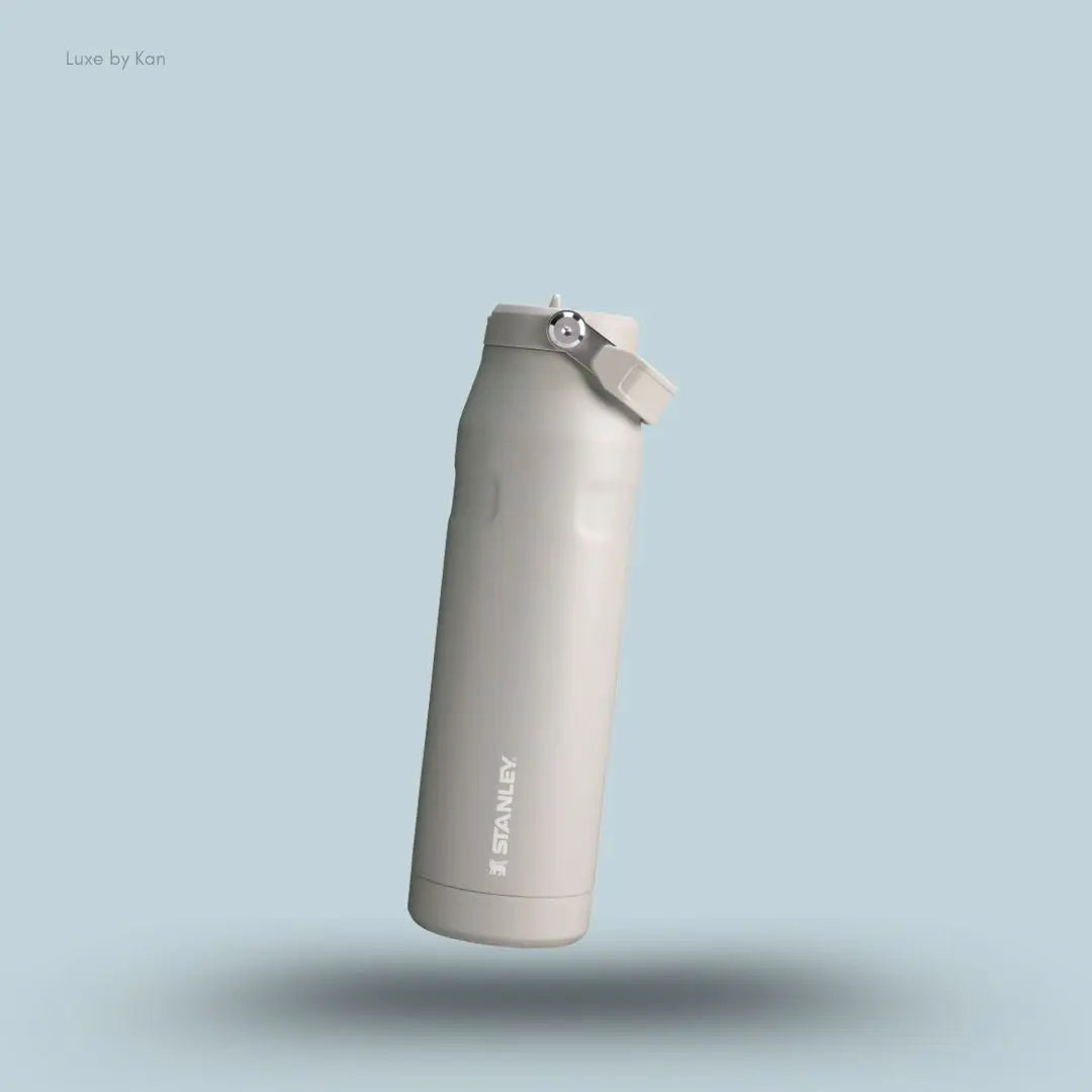 Stanley IceFlow Bottle Flip Straw 2.0 1.06L Ash colour leakproof lightweight water bottle front view India