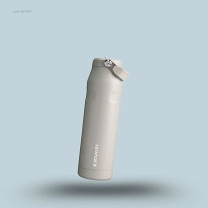 Stanley IceFlow Bottle Flip Straw 2.0 1.06L Ash colour leakproof lightweight water bottle front view India